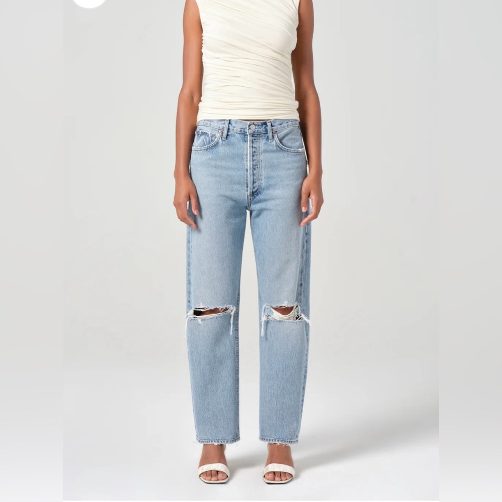 Agolde 90’s Mid Rise Loose Jeans - Size 24